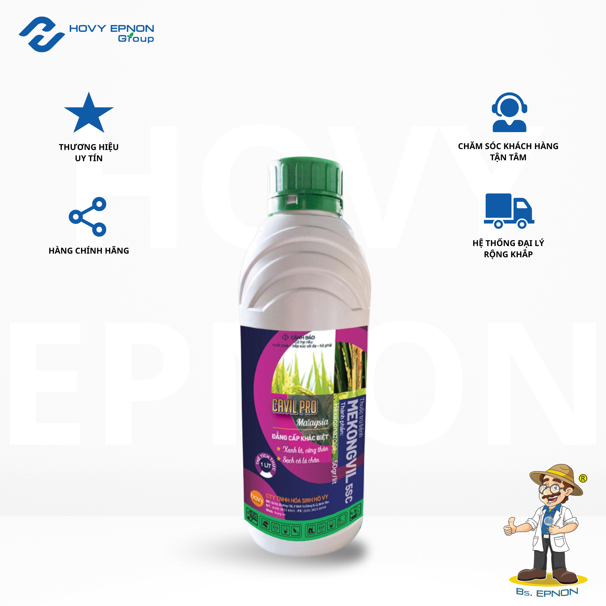 Thuốc trừ bệnh CAVIL PRO 5SC