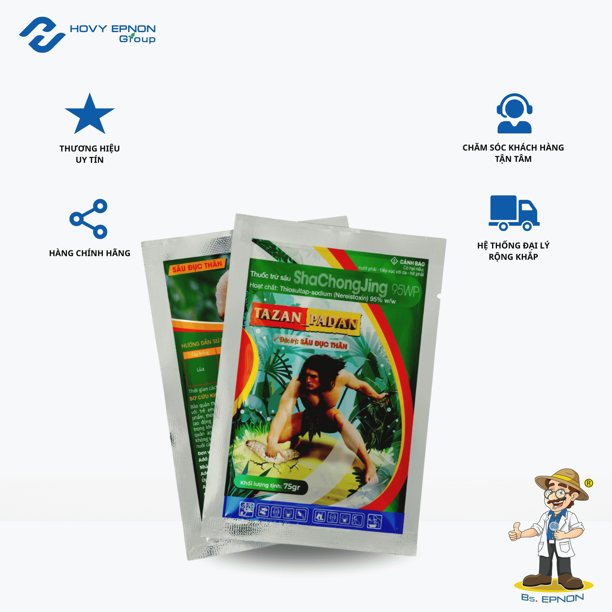 TAZAN PADAN 95WP 75GR