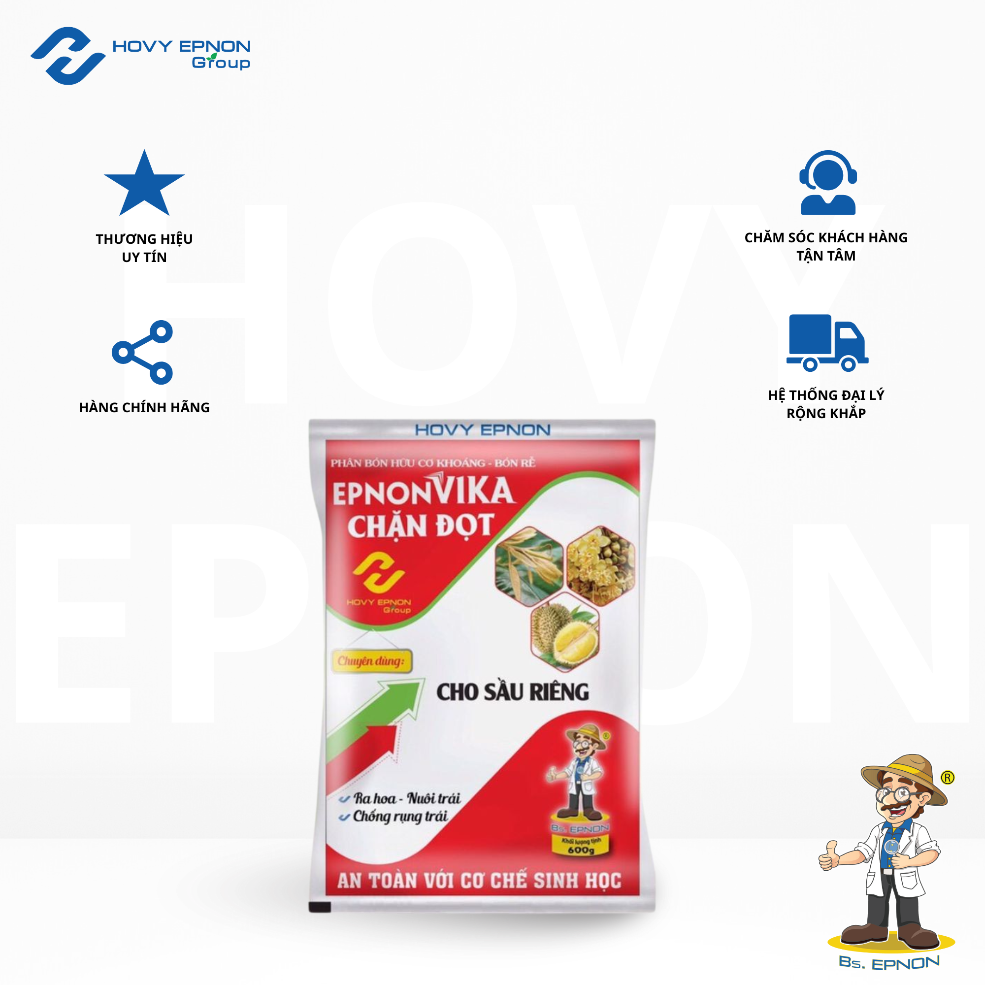 PHÂN BÓN EPNON VIKA CHẶN ĐỌT